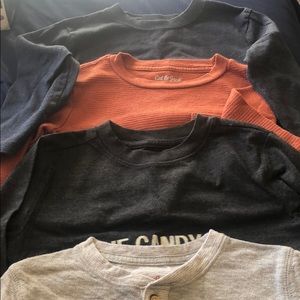 Various Boys Long Sleeve Shirts